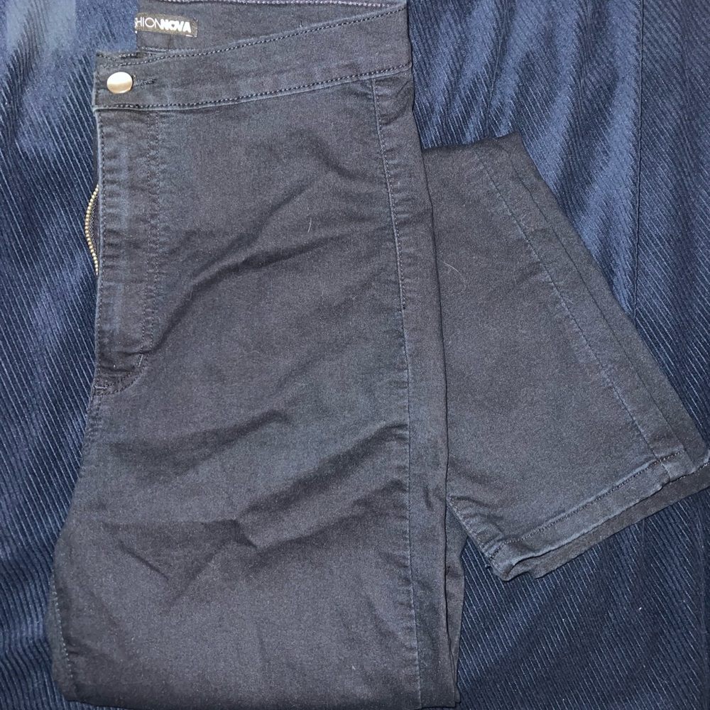 Fashion Nova Dark Blue Jeans